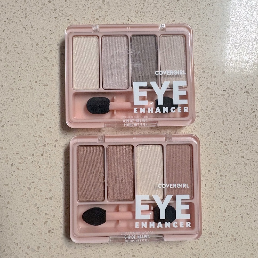 COVERGIRL Eye Enhancers -country woods and Natural Nudes